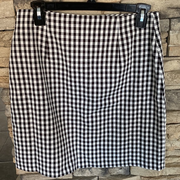 Laundry by shell segal checkered mini skirt - Picture 2 of 6